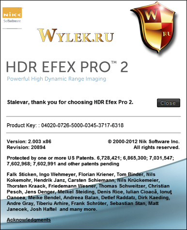 HDR Efex Pro