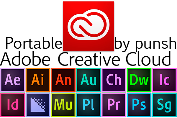 Portable 14 Adobe Applications CC 2015 (x64)