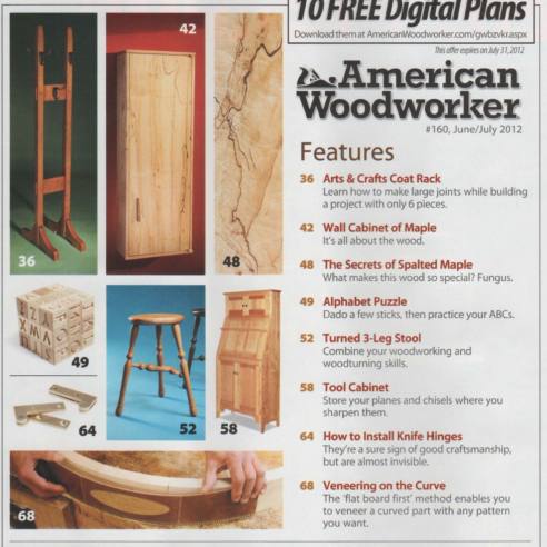 American Woodworker №160 (June-July 2012)с