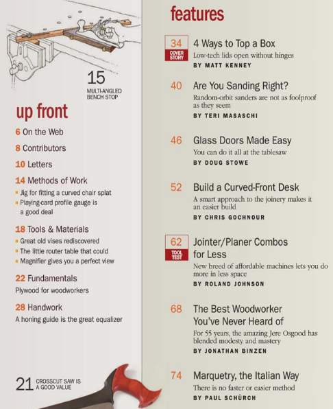Fine Woodworking №225 (March-April 2012)с