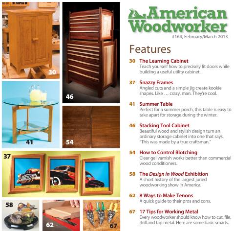 American Woodworker №164 (February-March 2013)с