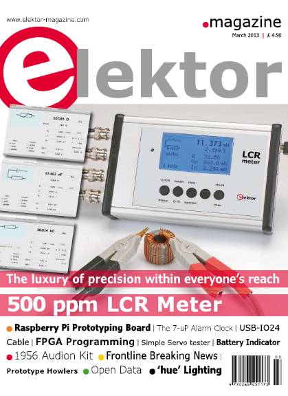Elektor Electronics №3 (March 2013)