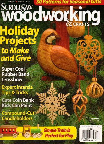 ScrollSaw Woodworking & Crafts №49 (Holiday 2012)