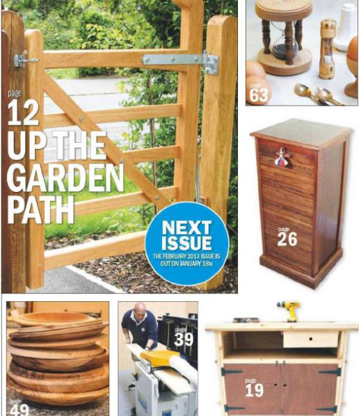 The Woodworker & Woodturner №1 (January 2013)с