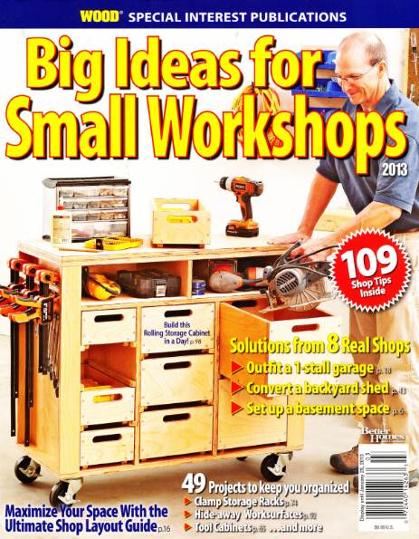 Wood. Big Ideas For Small Workshops (2013)