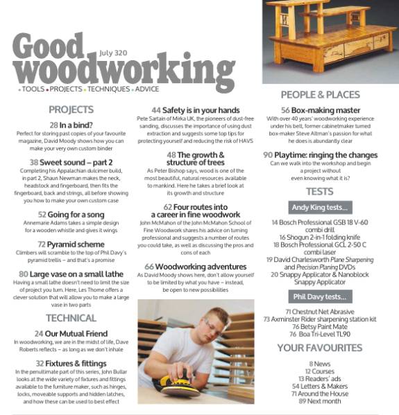 Good Woodworking №320 (July 2017)