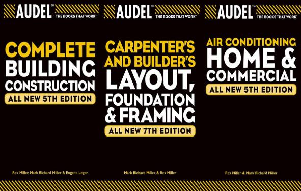 Audel Complete Building Construction. Сборник 3 книг