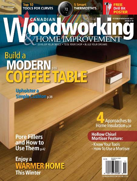 Canadian Woodworking & Home Improvement №110 (October-November 2017)
