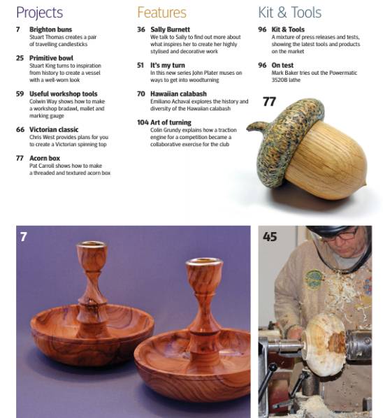 Woodturning №308 (August 2017)с1