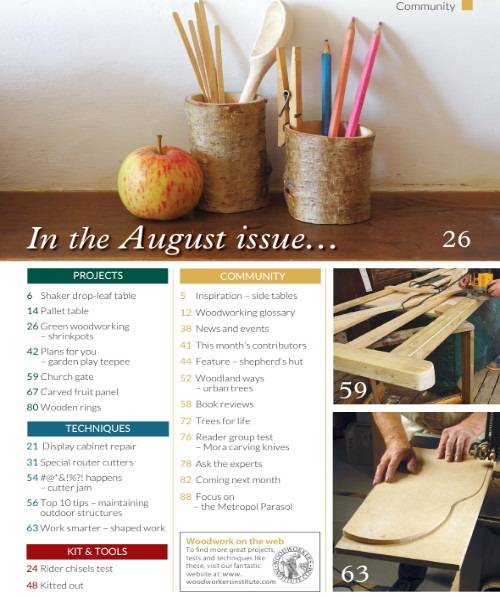 Woodworking Crafts №29 (August 2017)с