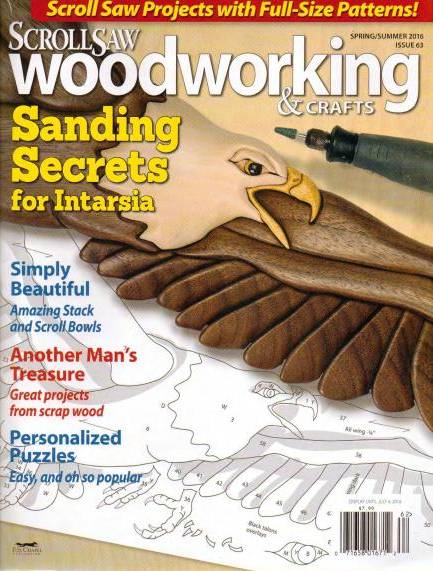 ScrollSaw Woodworking & Crafts №63 (Spring/Summer 2016)