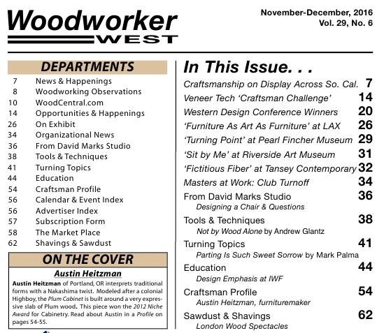 Woodworker West №6 (November-December 2016)с