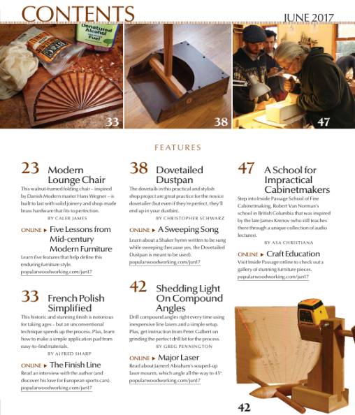 Popular Woodworking №232 (June 2017)s