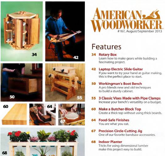 American Woodworker №167 (August-September 2013)с