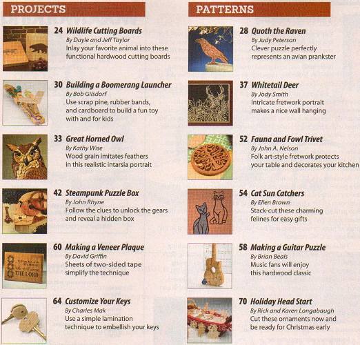 ScrollSaw Woodworking & Crafts №52 (Fall 2013)с
