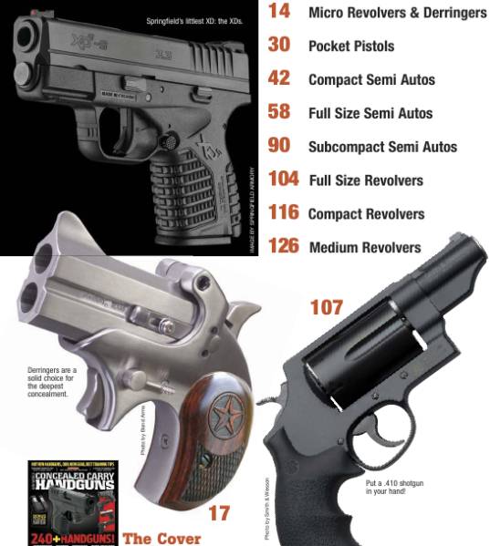 Gun World. Conceal and Carry Handguns (Fall 2013)с