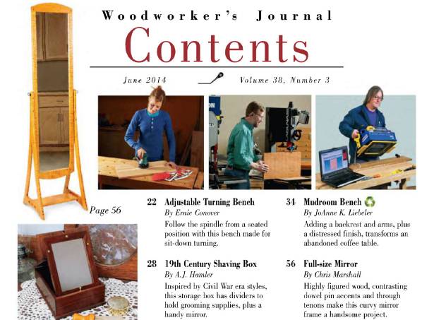 Woodworker's Journal №3 (June 2014)с