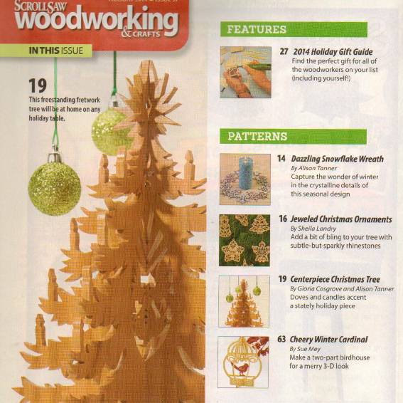 ScrollSaw Woodworking & Crafts №57 (Holiday 2014)c