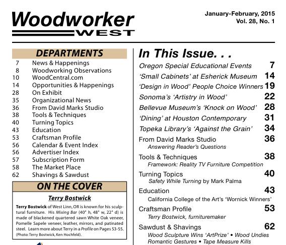 Woodworker West №1 (January-February 2015)с
