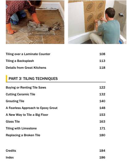 Fine Homebuilding. Tiling_2