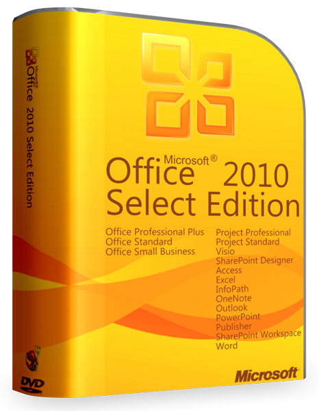Microsoft Office 2010 Select Edition 14.0.7015.1000 SP2