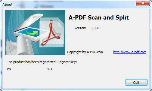 A-PDF Scan and Split v3.4.0