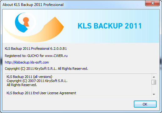 KLS Backup 2011 Professional 6.2.0.0.B1 Beta