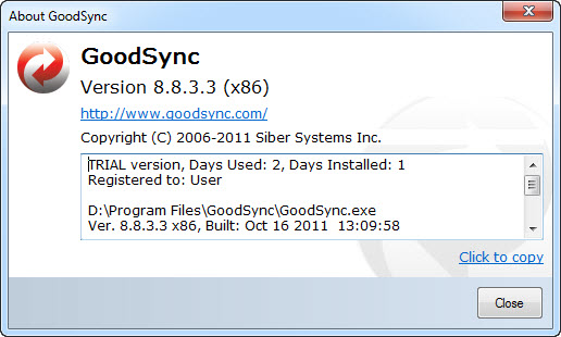 GoodSync Enterprise 8.8.3.3